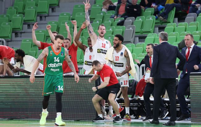 Баскетбольный "Прометей" вернулся на путь побед в Еврокубке: видео