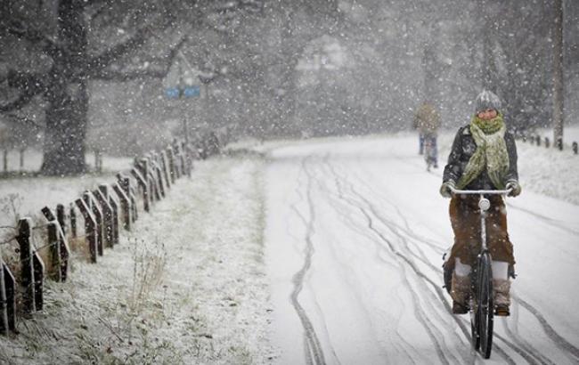 В Киеве завтра ожидается снегопад и гололед