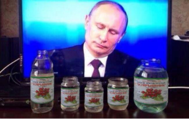 В соцсетях троллят пресс-конференцию Путина