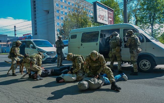 СБУ и МВД провели учения в Виннице: ликвидировали "диверсантов" и освобождали заложников