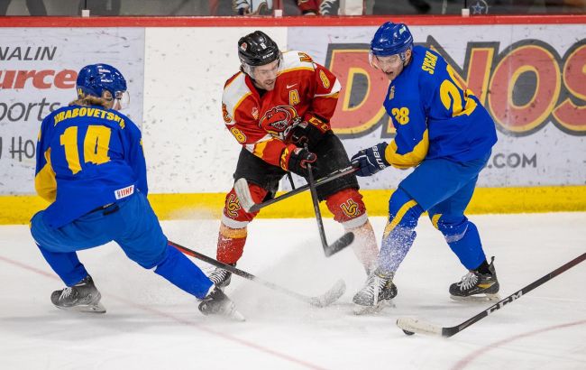 Студенческая сборная Украины по хоккею проиграла второй матч турне по Канаде