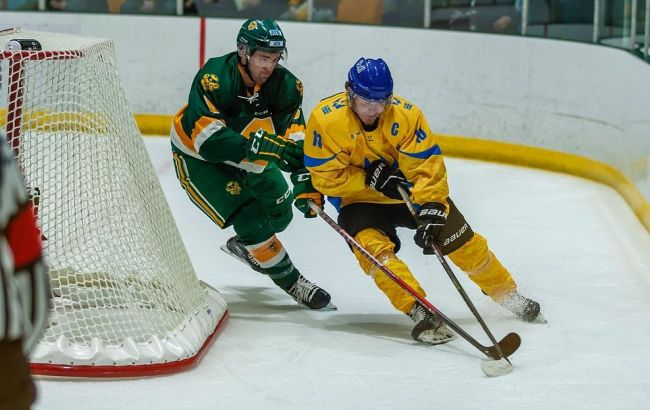 Студенческая сборная Украины по хоккею потерпела разгром в Альберте