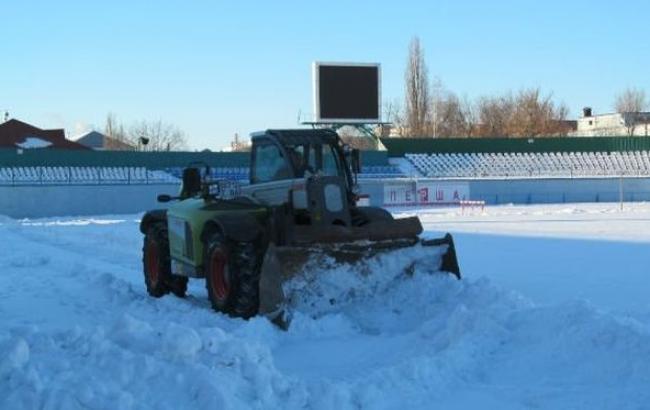 Матч 22 тура УПЛ "Зирка" - "Александрия" перенесли из-за снегопада