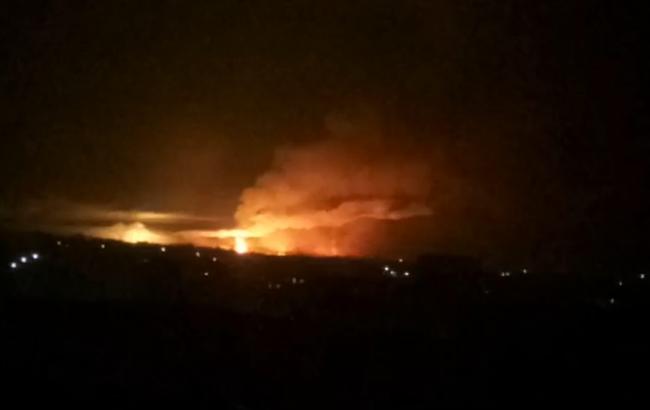 "Украерорух" закрив небо в радіусі 40 км від місця вибуху у Балаклії