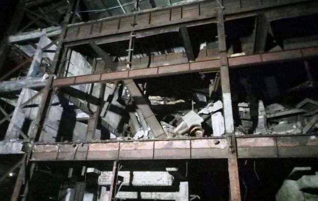 В Днепропетровской области в результате обвала здания погиб человек