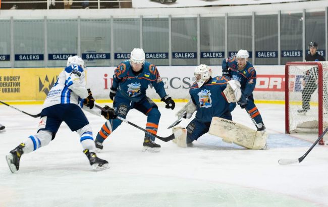 "Кременчуг" в овертайме дожал "Сокол" на старте финальной серии хоккейного первенства