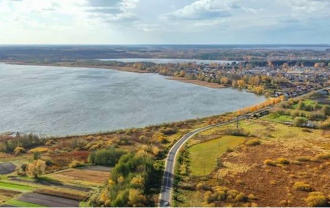 В Шацком национальном природном парке завершился ремонт еще одной дороги