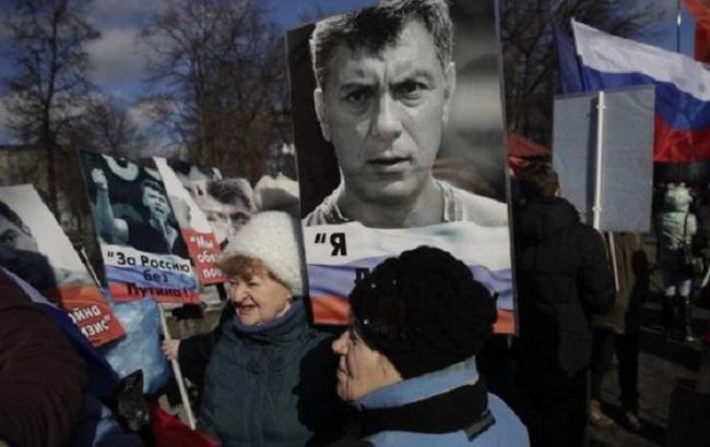 Марш пам'яті Нємцова в Росії пройшов під гасла про Україну і Сирію