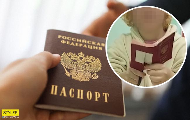 Молодая крымчанка демонстративно разорвала российский паспорт на границе (видео)