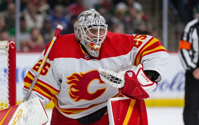 Воротар "Калгарі" з трьома десятками сейвів став головною зіркою вечора НХЛ: відео