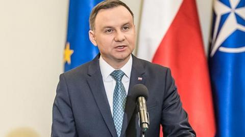 Дуда у Давосі закликав РФ залишити Україну у спокої