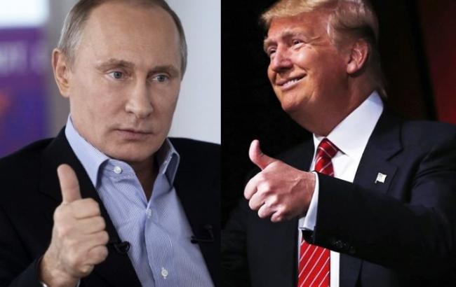 Фото: Дональд Трамп и Владимир Путин