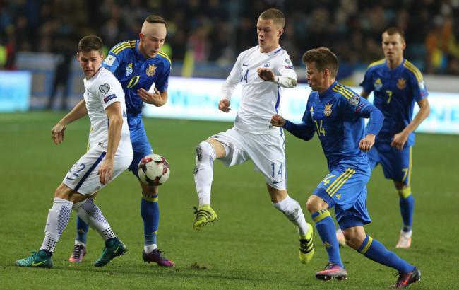 Сборная Украины проведет зарубежный сбор перед матчем с Финляндией