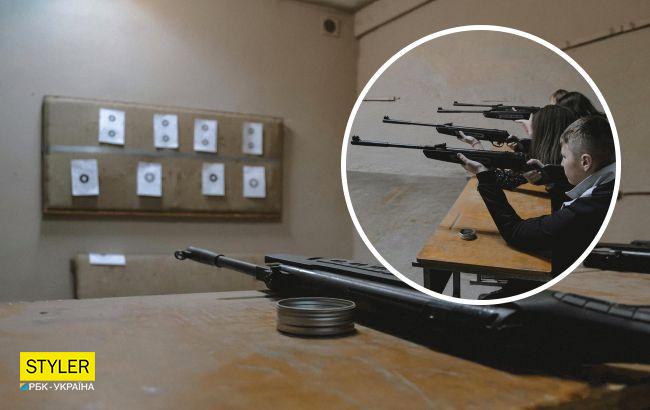 В школах Львова стали ежедневно обучать стрельбе