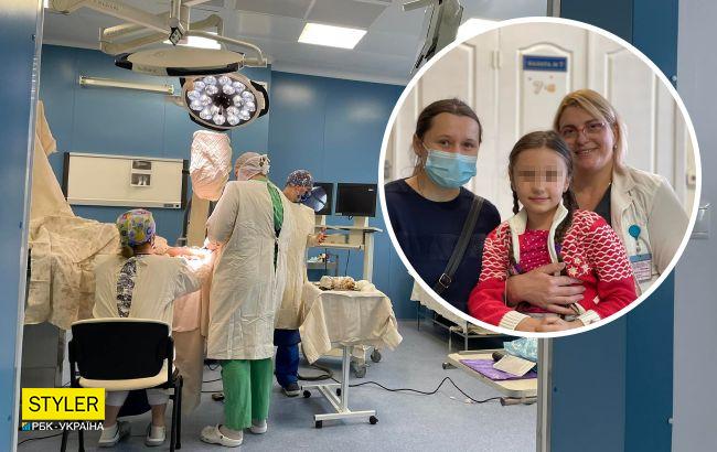Львівські лікарі зробили унікальну операцію 9-річній Вікусі з рідкісним генетичним захворюванням