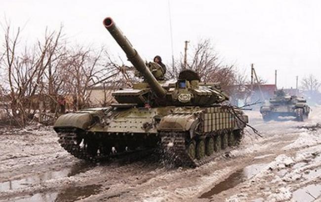 Генштаб сообщает о продолжении напряженных боев в районе Дебальцево