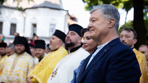 Епифаний поблагодарил Порошенко за усилия в получении автокефалии ПЦУ