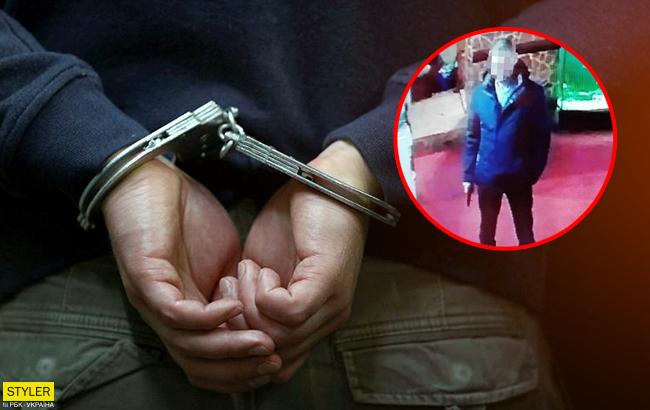 В Киеве поймали грабителя с игрушечным пистолетом