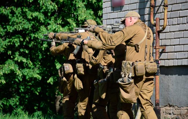 У мережі показали вражаючі навчання українських спецназівців (фото)