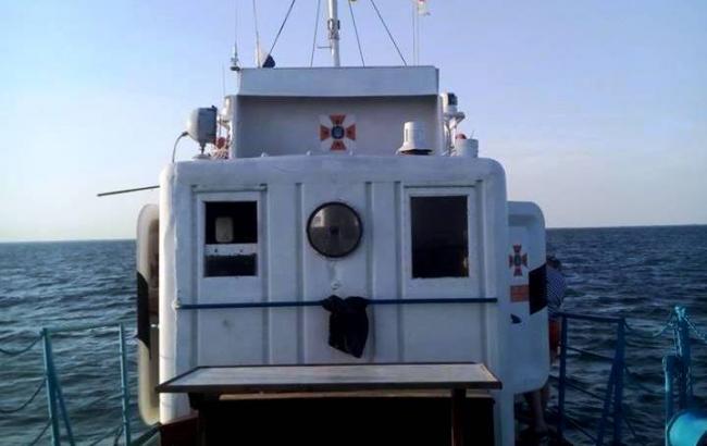 В Херсонской области начали разминирование судна с боеприпасами, которое затонуло в Черном море