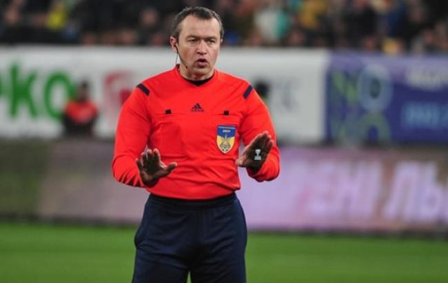 Арбитр матча за Суперкубок Украины отстранен от судейства на 4 поединка