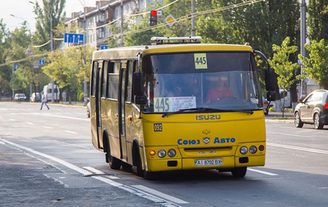 В Киеве начались внеплановые проверки маршрутных такси