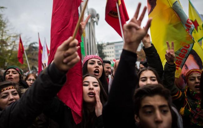 У Німеччині тисячі курдів протестували проти Ердогана
