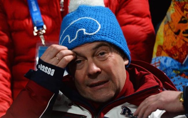 Хворого Медведєва "засікли" на курорті