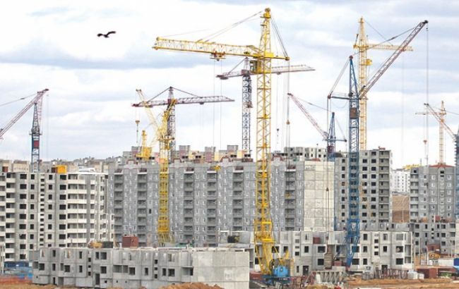 Объемы строительства в Украине за 8 месяцев сократились на 24,6%