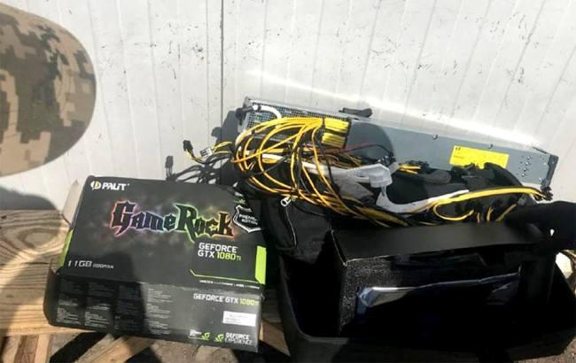 На КПВВ на Донбасі виявили комплектуючі для майнінгу криптовалют