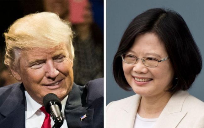 У Китаї відреагували на розмову Трампа з президентом Тайваню