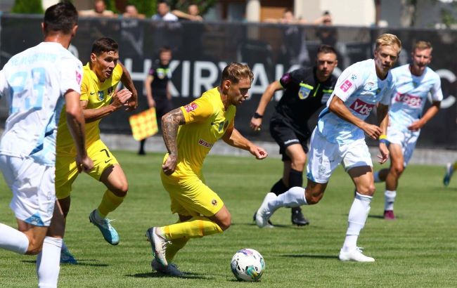 УПЛ: "Дніпро-1" у меншості врятував нічию з "Минаєм" на виїзді