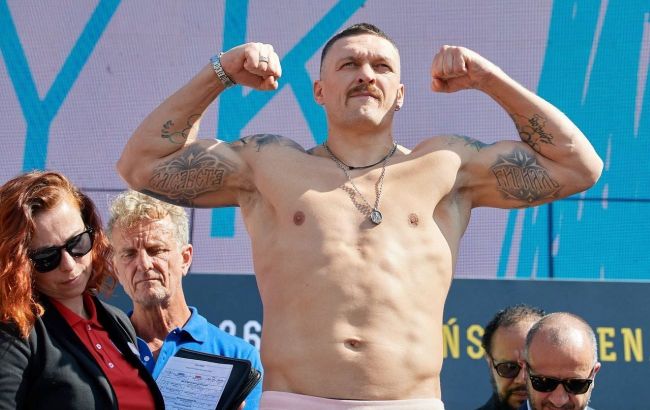 Слон вместо льва. Усик ярко опроверг преимущество Фьюри в габаритах