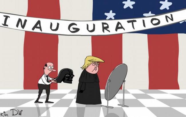 Карикатурист зобразив Трампа Дартом Вейдером