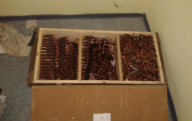 СБУ виявила схованку з боєприпасами та вибухівкою в зоні АТО