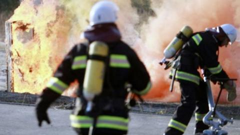 У Київській області на ходу загорівся поїзд