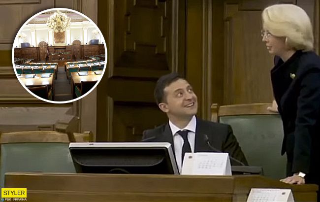Дали пограти: Зеленський розсмішив своїм відвідуванням латвійського сейму (відео)