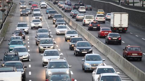 Киев застрял в пробках: какая ситуация на дорогах