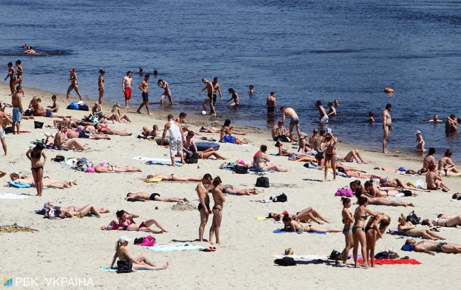 У Києві назвали кращі пляжі для відпочинку
