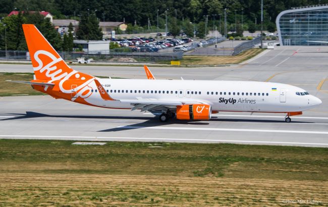 Авиакомпания SkyUp отменила ряд рейсов со Львова в Египет