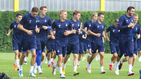 "Динамо" начало подготовку к матчу с "Шахтером"