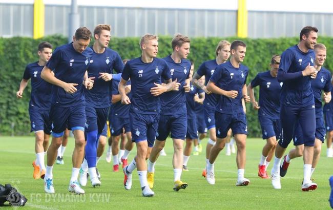 "Динамо" начало подготовку к матчу с "Шахтером"