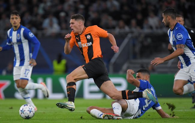 Україна продовжила падіння в таблиці коефіцієнтів УЄФА