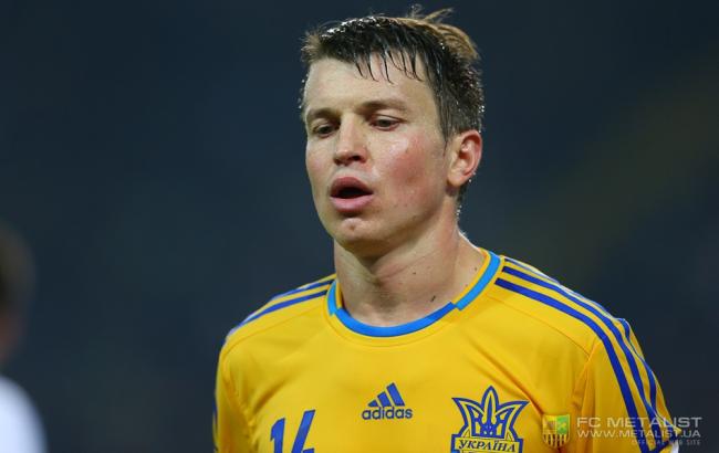 Руслан Ротань может пропустить игру сборной Украины против Словении