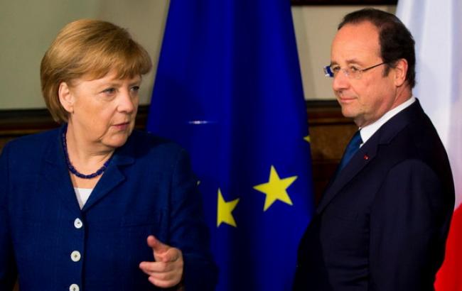 Меркель і Олланд обговорять підсумки референдуму в Греції 6 липня