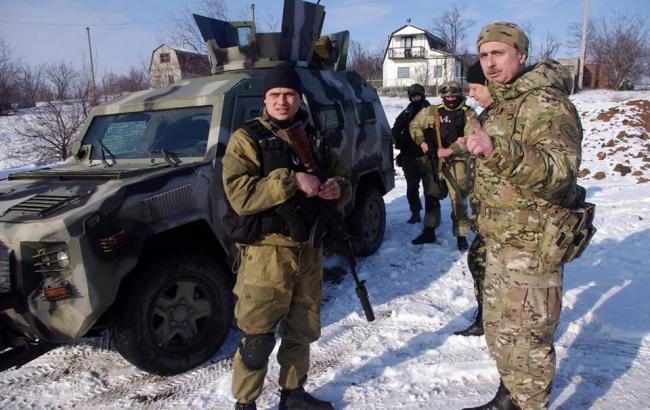 В Станице Луганской подорвался грузовик ВСУ