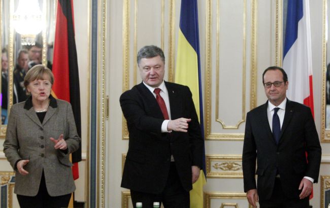 Встречу с Меркель и Олландом инициировала украинская сторона, - Порошенко