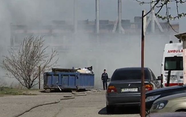 Пожар в речном порту в Киеве потушен, - ГосЧС