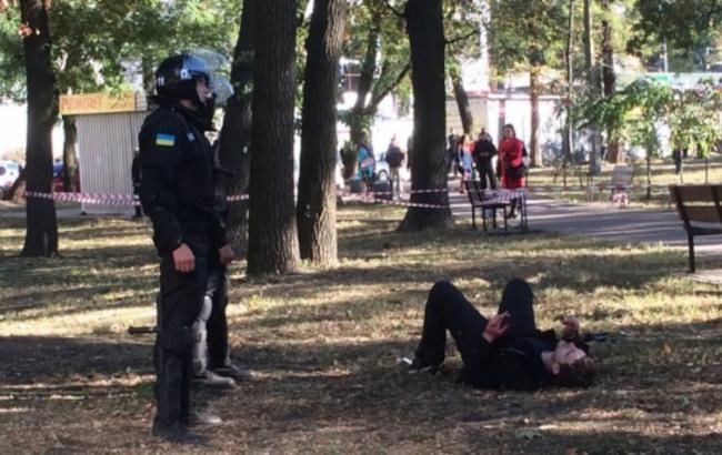 Стрельба на "Житомирской": правоохранители задержали рэкетиров