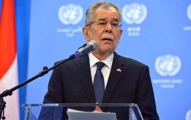 Президент Австрії заявив про підтримку формули миру Зеленського